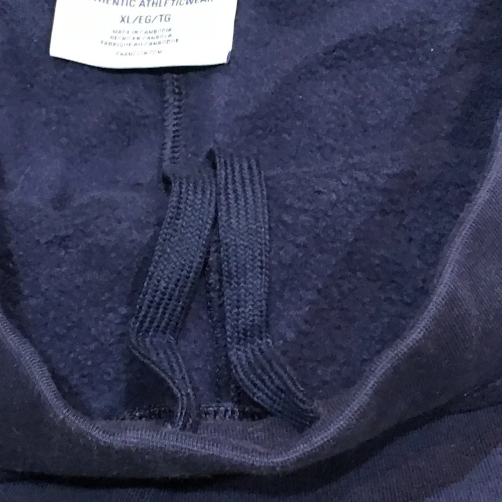Champion Big C Logo Blue Joggers Authentic Athletic Wear *Size XL*